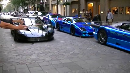 SuperCar Maserati MC12 Corse OFFICE-K DUBAI STREET in Tokyo