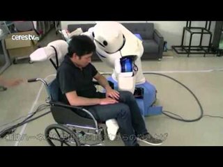 Crean en Japón un "oso-robot" para ayudar a personas con movilidad reducida