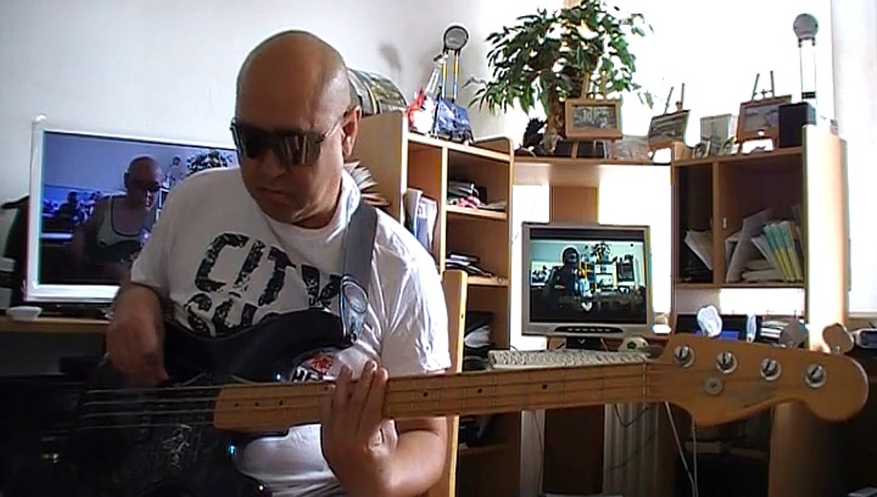 Lovely day Bill Whiters smooth jazz tribute bass cover Bob Roha