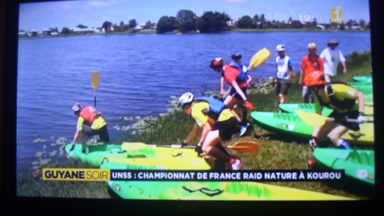 Championnat de France raid nature UNSS 2015 / Kourou ( GUYANE )