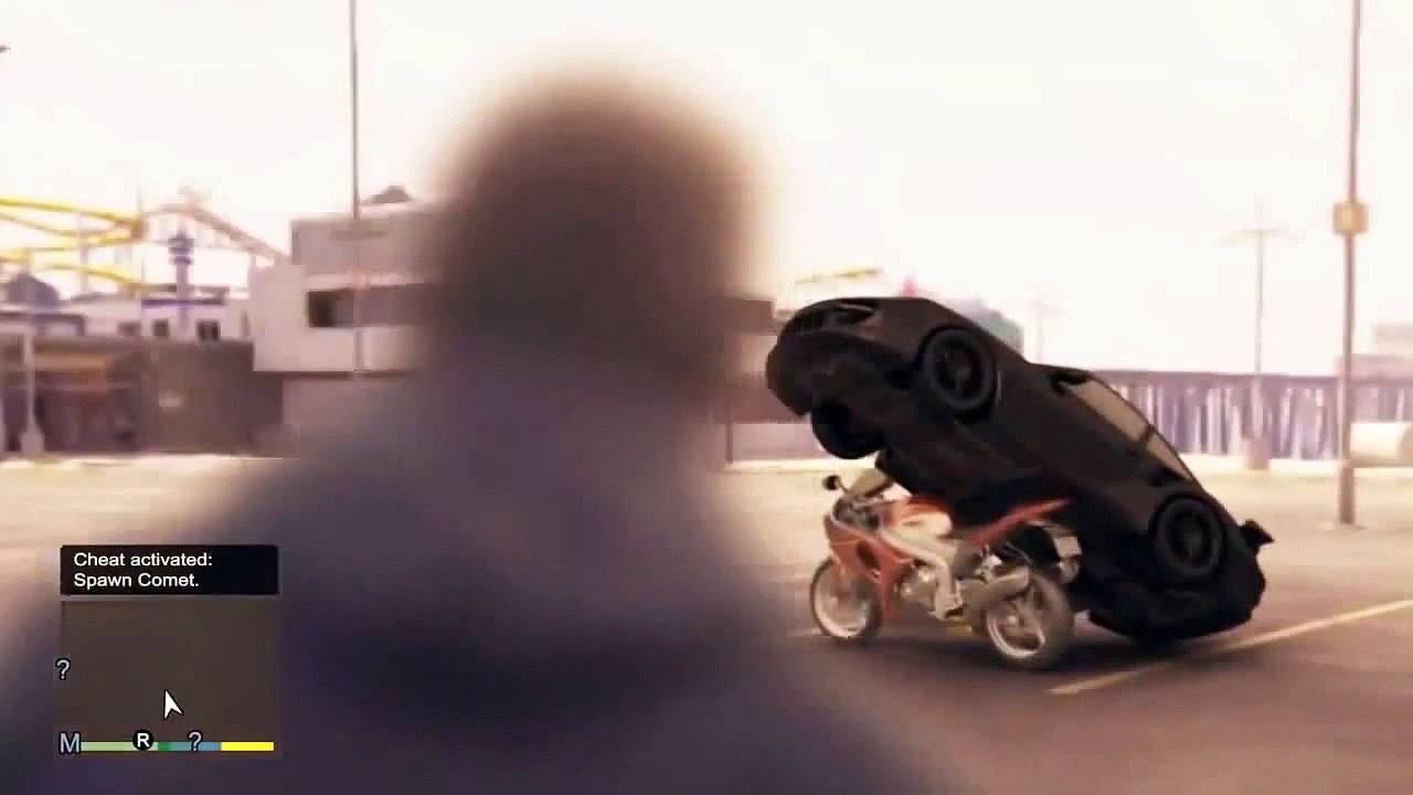 [Game Play] GTA 5 Gameplay CHEATS IN REAL LIFE Grand Theft Auto V Parody