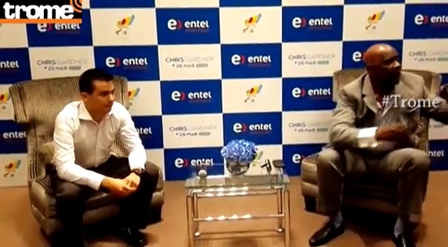 Chris Gardner dictará conferencia en Perú