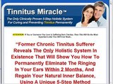 Tinnitus Miracle   Watch this Tinnitus Miracle Review!   tinnitus miracle review