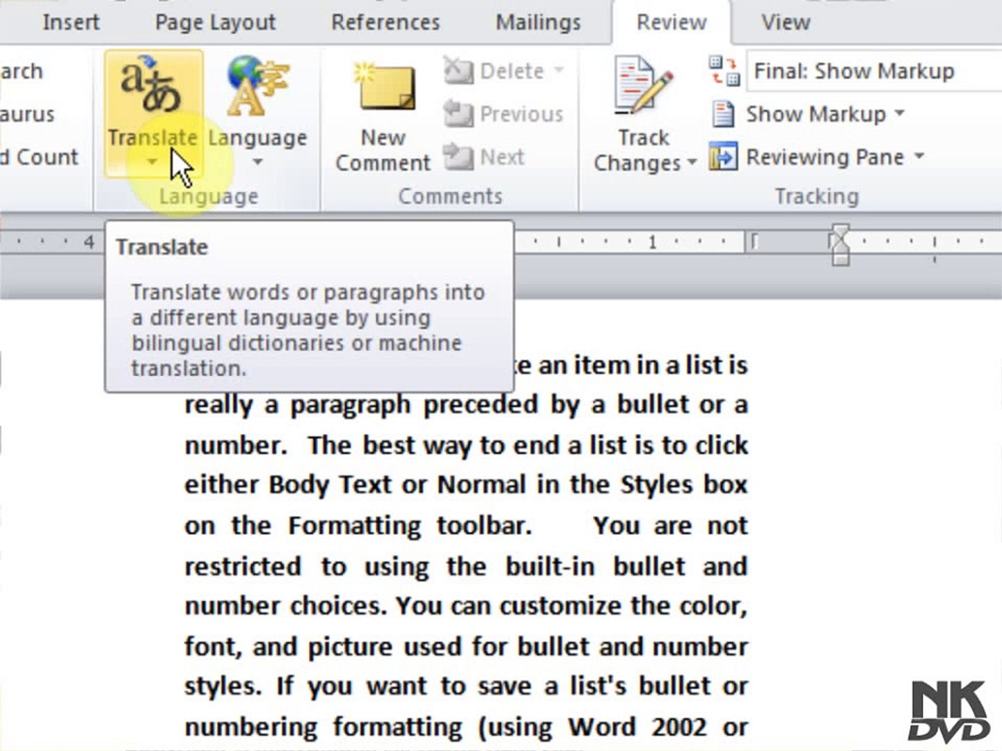 ⁣Lesson # 96 Translate