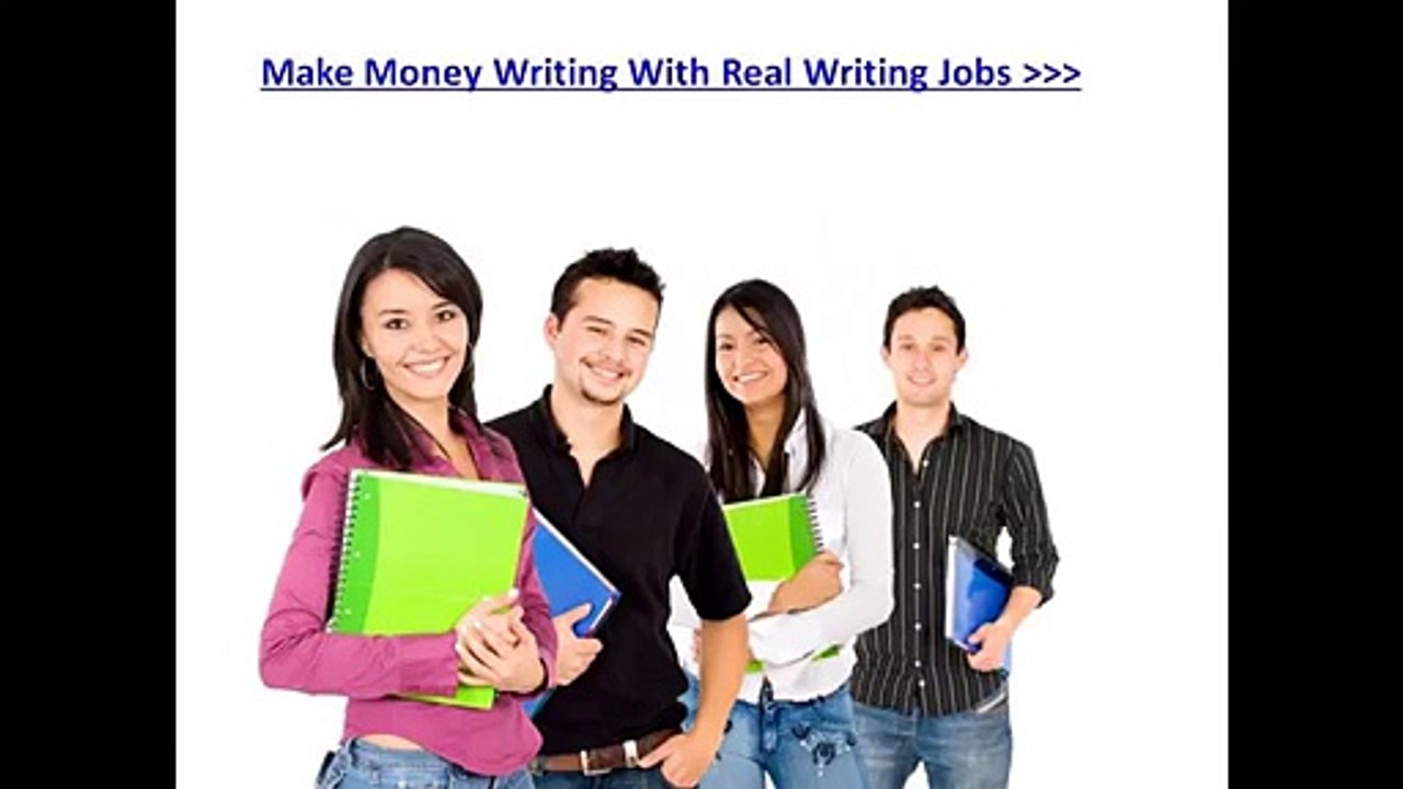 Make Money Writing With Real Writing Jobs