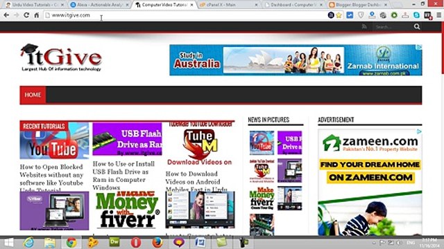How do I claim and Certify a Blogger & WordPress blog In Urdu _ Hindi Video Tutorials - Video Dailymotion_2