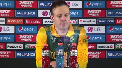 2015 WC De Villiers gets Emotional after losing to New Zealand