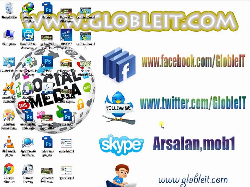 EaseUS Data Recovery Tutorial In Urdu & Hindi 2015 By Globleit.com