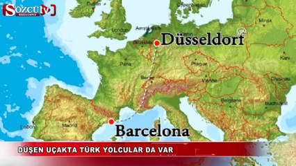 Düşen uçakta Türk yolcular da var