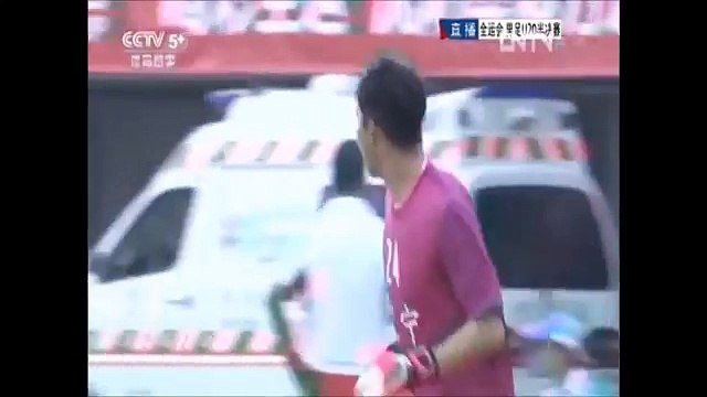 (HD) WORST Funny Goal EVER In Football! China U20 National Game - Amazing Goal in U-20 Soccer Game