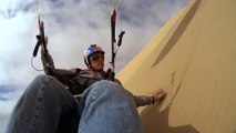 Paragliding Over Sand Dunes in Namibia is just MAGIC!