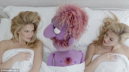 Bar Refaeli's new steamy commercial gets banned in her native Israel for suggesting sex with a puppe