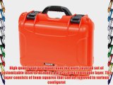 Nanuk 915 Case with Cubed Foam (Orange)