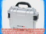 Nanuk 905 Case with Padded Divider (Silver)