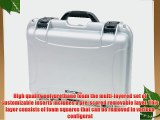 Nanuk 925 Case with Cubed Foam (Silver)