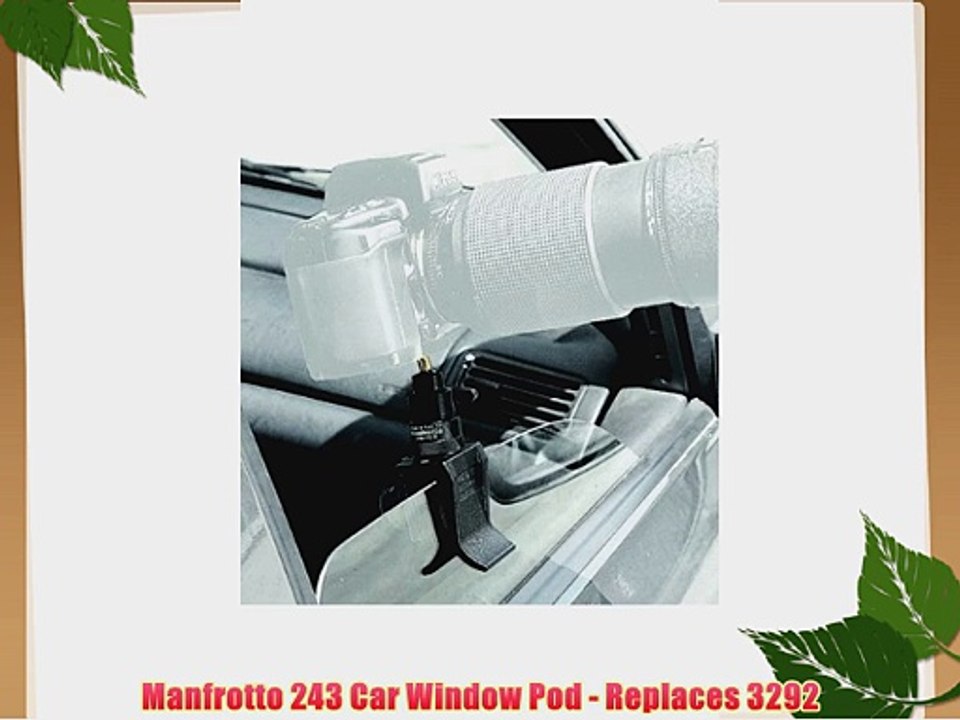 Manfrotto 243 Car Window Pod - Replaces 3292
