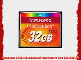 Transcend 32 GB 133x CompactFlash Memory Card TS32GCF133