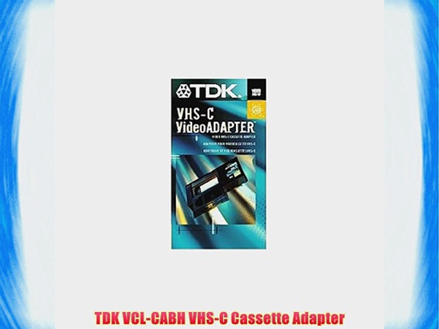 Dynex DX-DA100611 Video cassette adapter VHS-C to VHS