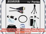 Starter Accessories Kit For The Pentax Q Q10 Digital Camera Includes Deluxe Carrying Case
