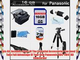 16GB Accessory Kit For Panasonic HDC-TM41 HD Camcorder Includes 16GB High Speed SD Memory Card