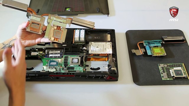 MSI GT72 Dominator (Pro) upgrade scheda grafica GTX 900M