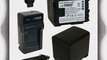 Wasabi Power Battery and Charger Kit for Canon BP-819 VIXIA HF10 HF11 HF20 HF21 HF100 HF200