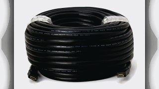 100 Feet 22AWG CL2 Standard Speed HDMI Cable - Black (In-Wall Installation)