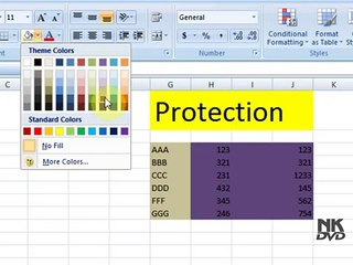 Lesson # 26 The Protection (Microsoft Office Excel 2007 Tutorial)