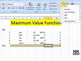 Lesson # 30 The Maximum Number