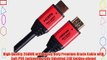 FORSPARK High Speed HDMI Cable 33ft 26AWG CL3 Rated For In-Wall-Installation HDMI Cable with
