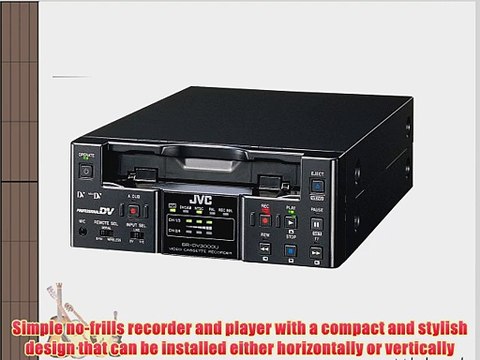 JVC BR-DV3000U-B Professional DV Recorder