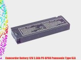 Camcorder Battery 12V 2.3Ah PV-BP88 Panasonic Type SLA