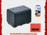 BM Premium NP-FV70 Battery Replacement for Sony DCR-SX45 HDR-CX220 HDR-CX230 HDR-CX290 HDR-CX330