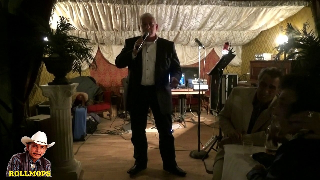 JEAN MARC KEMPF ALIAS SARDOU CHANTE " CHANTEUR DE JAZZ " A ANNIVERSAIRE DE ROLLMOPS DU 8 MARS 2015