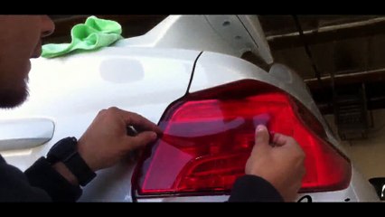 2015 WRX STI Red Tail Light Overlays  Redout