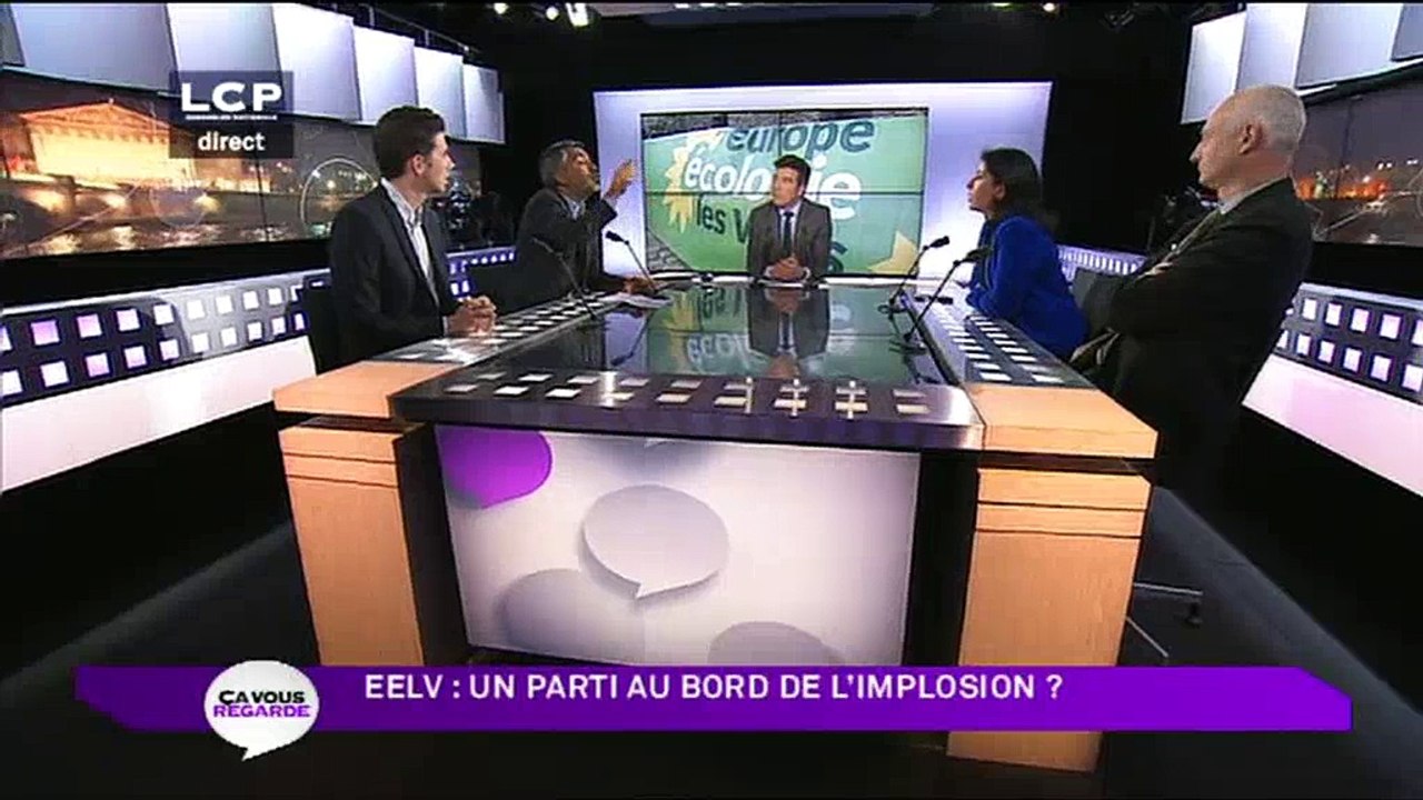 Echange tendu entre Leïla Aïchi et Sergio Coronado sur la stratégie d'Europe Ecologie Les Verts