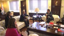 Cevdet Yılmaz, Meksika Eski Devlet Başkanı Calderon ile Görüştü