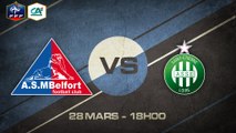 Samedi 28 mars à 18h00 - ASM Belfort - AS St-Etienne B - CFA B