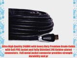 FORSPARK High Speed Ultra HDMI Cable 25ft 24AWG CL3 Rated For In-Wall-Installation HDMI Cable
