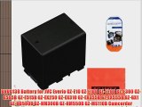 BN-VG138 Battery for JVC Everio GZ-E10 GZ-E100 GZ-E200 GZ-E300 GZ-E505B GZ-E515B GZ-EX250 GZ-EX310