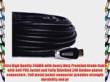 FORSPARK High Speed Ultra HDMI Cable 30ft 24AWG CL3 Rated For In-Wall-Installation HDMI Cable