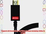 Accell B104C-007B AVGrip Pro Hight Speed HDMI 10.2 Gbps Cable with locking Connectors (6.6
