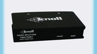 Knoll Systems HDMI-DA2 1 Input 2 Output HDMI Distribution Amplifier