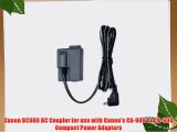 Canon DC900 DC Coupler for use with Canon's CA-900 or CB-900 Compact Power Adapters