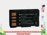 BN-VF808U Replacement Battery for JVC BN-VF808U GZ-MS120 GZ-HD7 GZ-HD7US GZ-HM200 GZ-HM200B