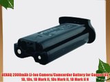DENAQ 2000mAh Li-Ion Camera/Camcorder Battery for Canon EOS 1D 1Ds 1D Mark II 1Ds Mark II 1D