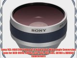 Sony VCL-HG0730X 30mm 0.7x High Grade Wide Angle Conversion Lens for DCR-HC96 DVD92 203 403