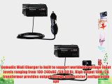 Gomadic Car and Wall Charger Essential Kit for the Panasonic HDC-SD90 Camcorder - Includes