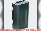 Panasonic Lithium Ion 5 Hr Battery for PV-DV53 DV73 Camcorders
