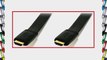 PTC 35 ft Premium GOLD Series HDMI FLAT Cable - 24AWG and CL2 rated for inside wall applications